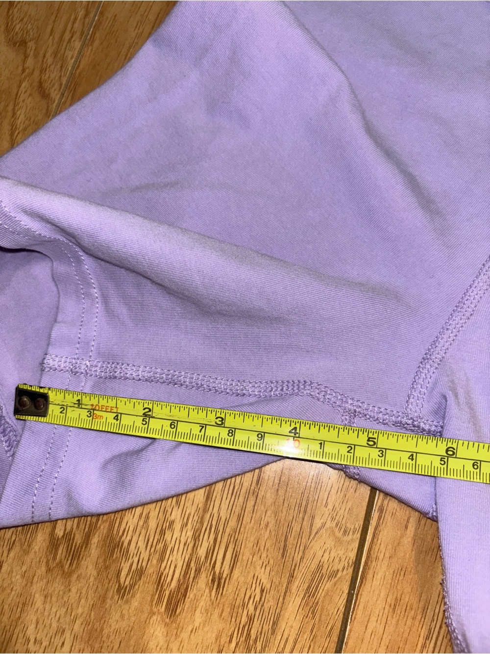 Free People Movement Lilac Biker Shorts Small Cotton Stretch Pull On Activewear - Picture 7 of 8